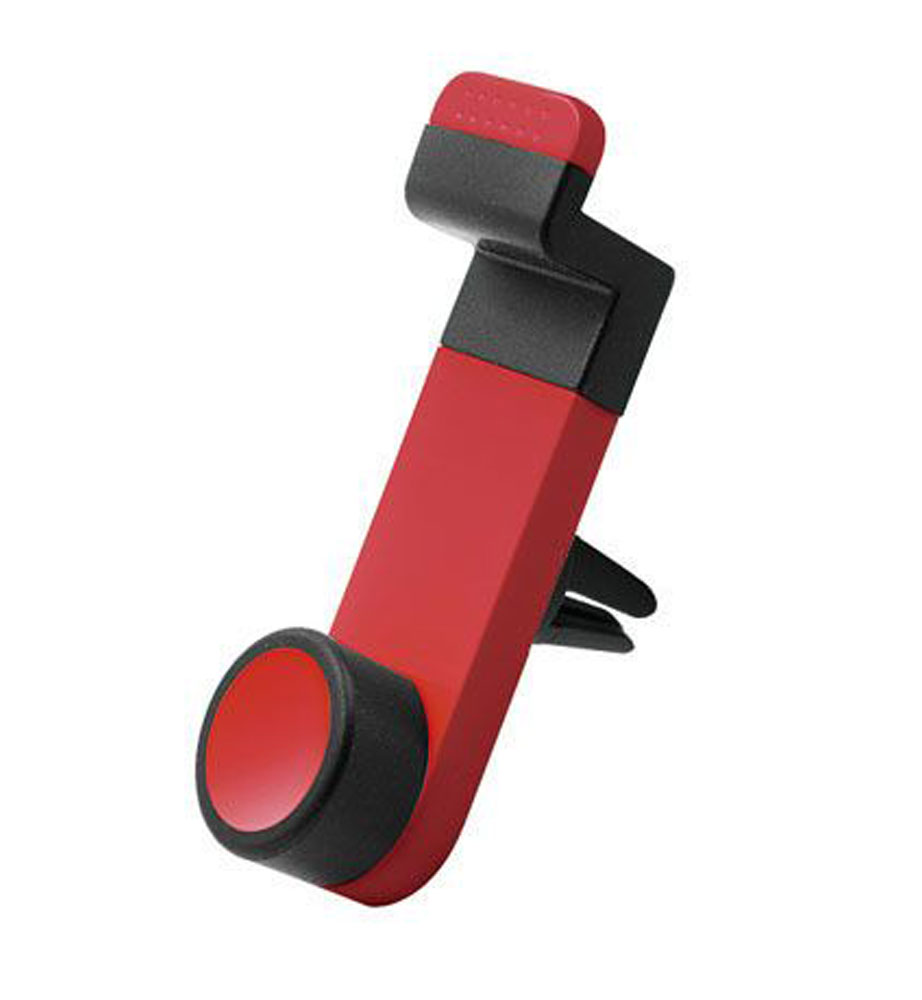 Portable Car AIR Vent Mount Holder (Red-Black)